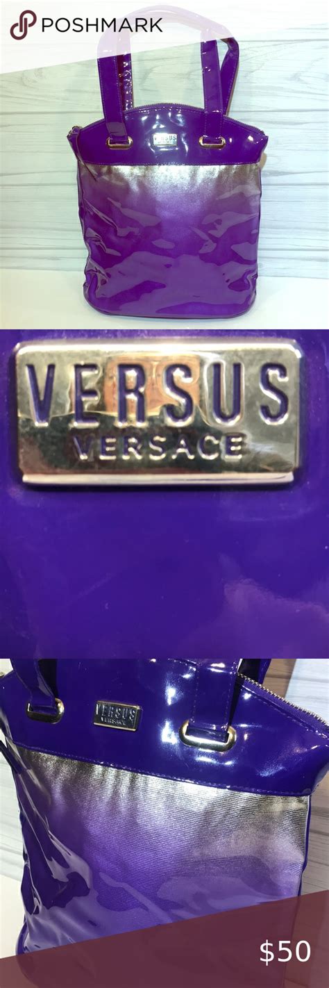 versace versus purple bag|Versace shoes for women.